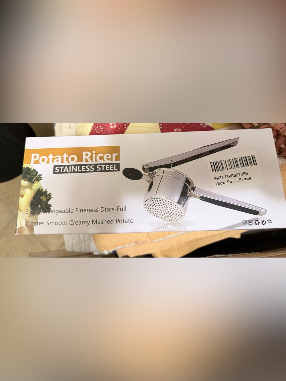 Stainless Steel Potato Ricer - Picture 5 of 5